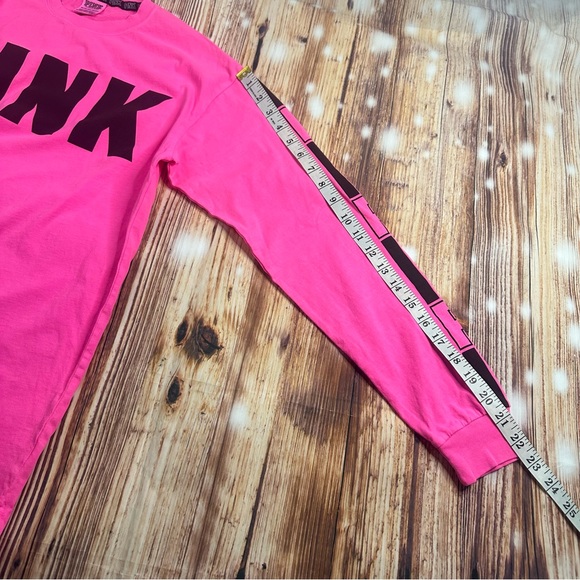 Victoria’s Secret Pink Long Sleeve T-shirt Size XS - Picture 7 of 11